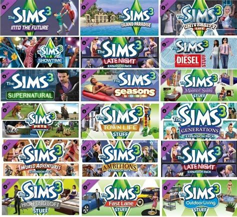 sims 3 expansion bundle|Sims 3 Expansion Packs In Order .